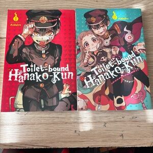 Toilet-bound Hanako-kun Manga Volume 1 and 2